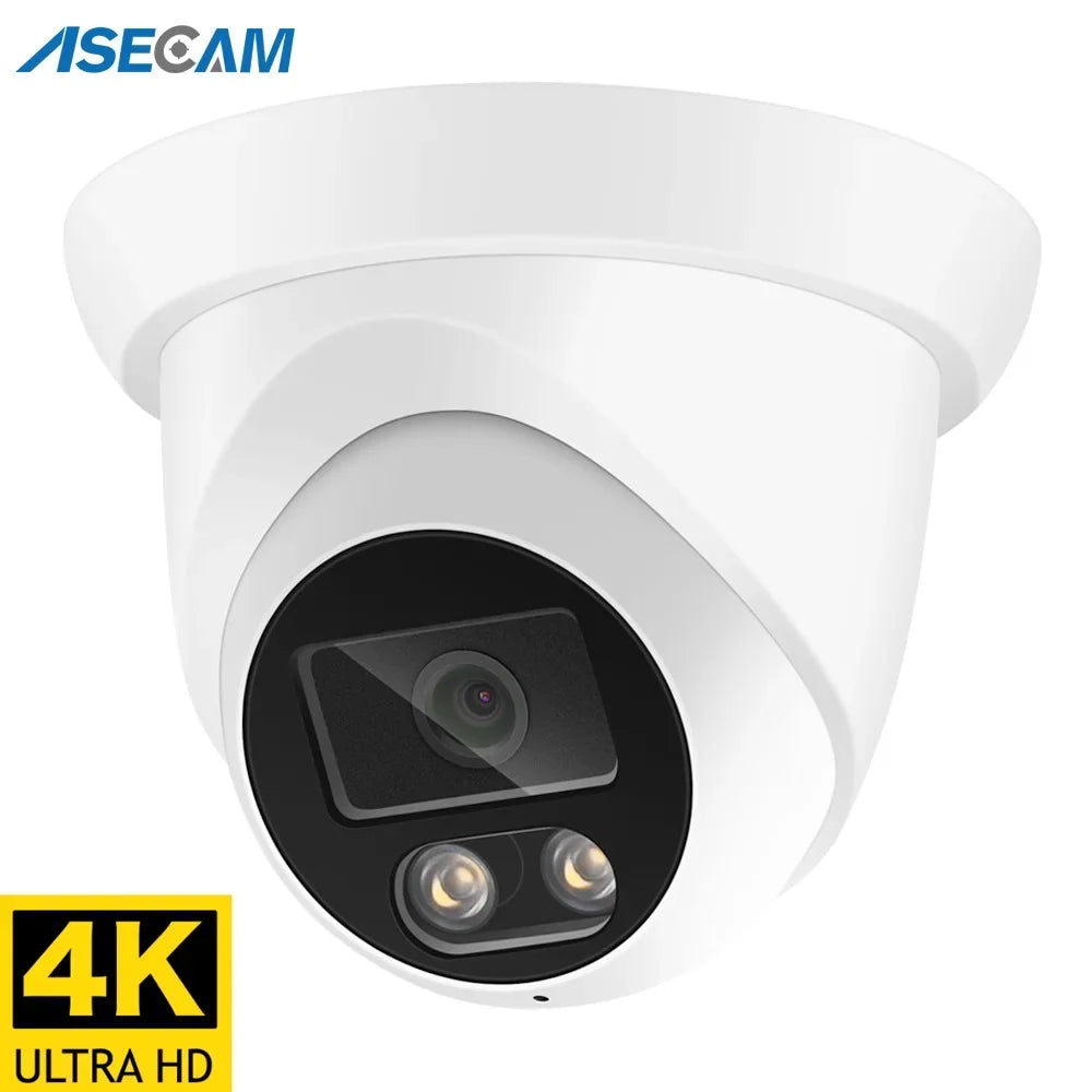 Caméra De Surveillance Extérieure 8MP 4K Avec Vision Nocturne Couleur